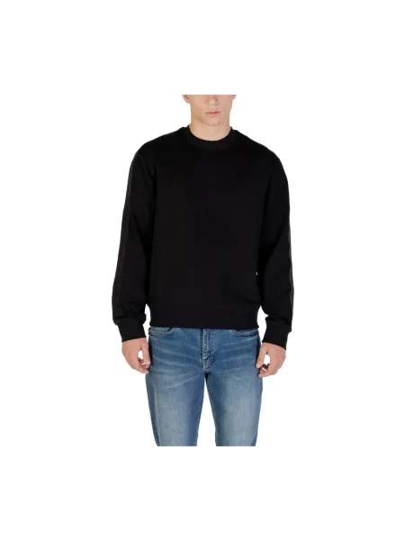 Długa bluza Armani Exchange czarna