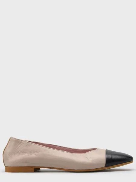 Балетки Nila & Nila бежевые