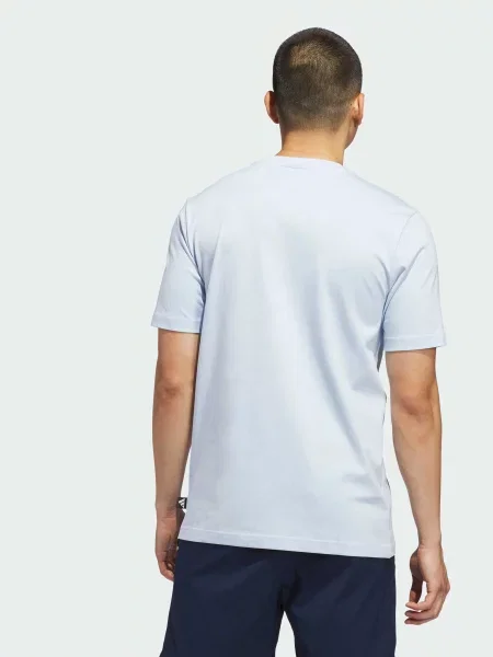 Спортивна футболка adidas комбінований верх синій