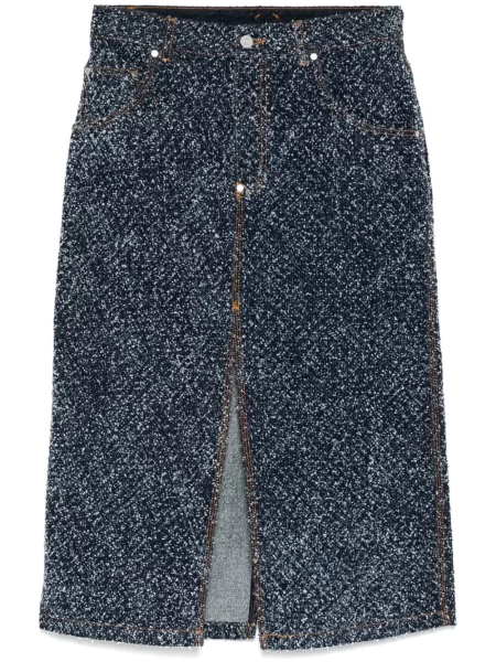 Spódnica jeansowa Stella Mccartney niebieska