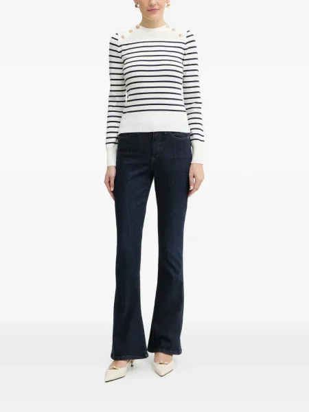 Top Guess cu dungi alb