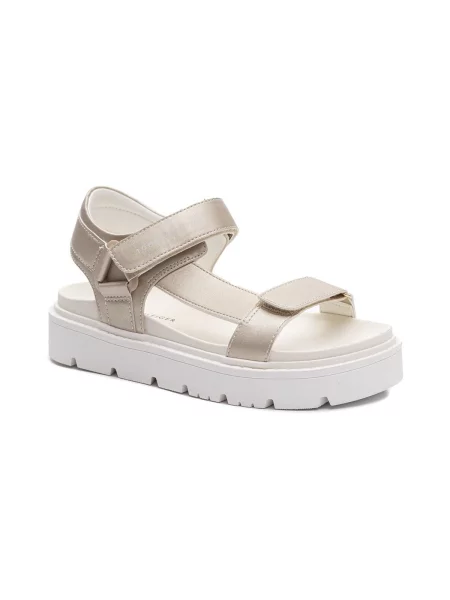 TOMMY HILFIGER Sandale CLAIRE auriu alb