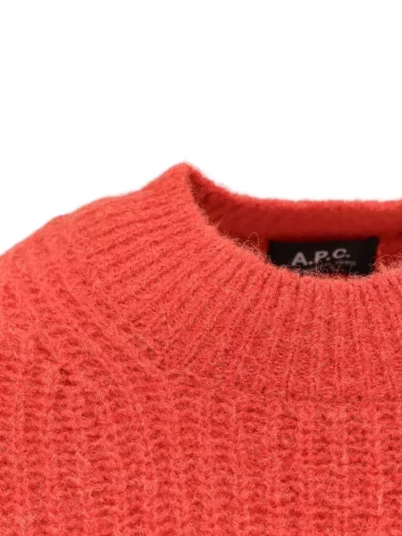 Pulover A.p.c. portocaliu