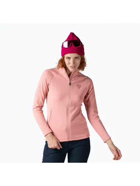 Bluză de schi Rossignol Classique Clim pentru femei cooper roz