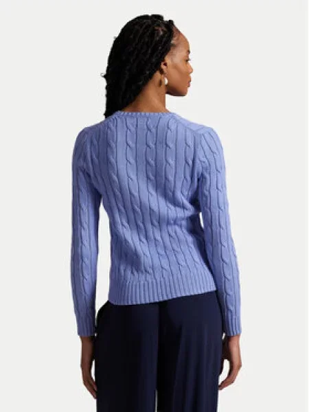 Polo Ralph Lauren Svetr námořnická modř / světlemodrá modrý