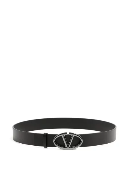 Cu centură curea Valentino Garavani negru