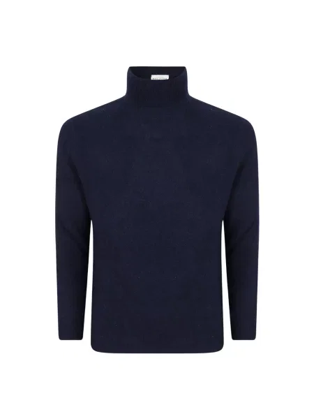 Sweter z golfem Ballantyne niebieski