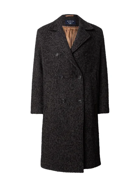 Abercrombie & Fitch Átmeneti kabátok barna fekete