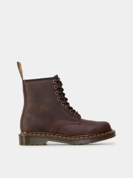 Шкіряні Черевики DR. MARTENS темно-коричневий коричневі