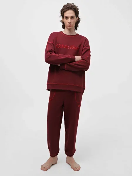 Свитшот Calvin Klein Underwear бордовый