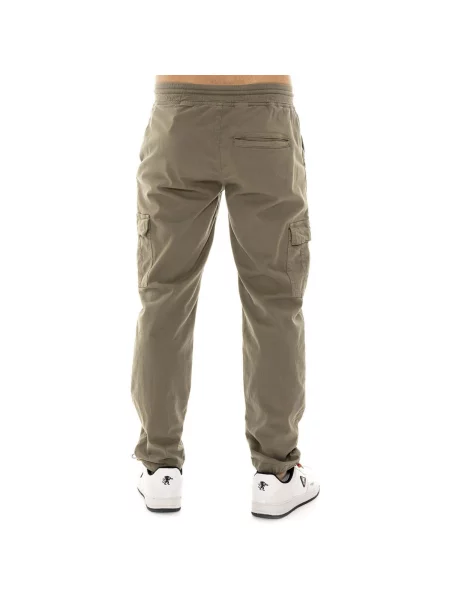 Pantaloni cargo Leone 1947 verde