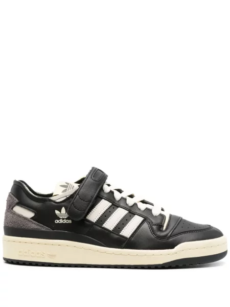 Sneakerși Adidas Forum din piele negru