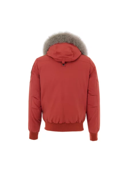 Kurtka bomber Moose Knuckles pomarańczowy