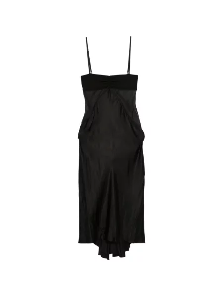 Odgovarati midi haljina Rick Owens bez rukava iznad koljena crna