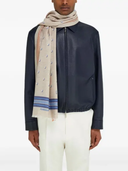 Fular Ferragamo din jacard