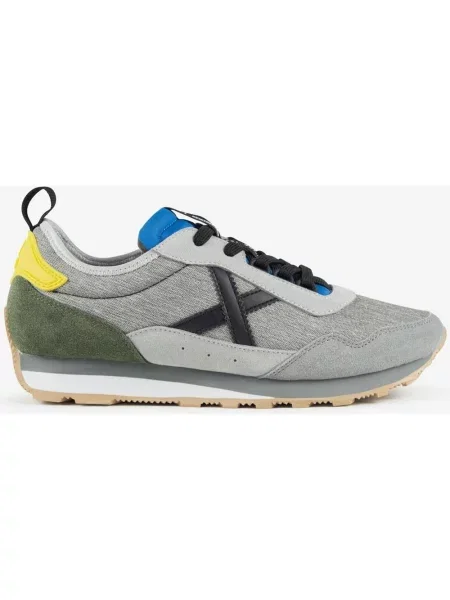 Buty do biegania Munich Um zielony khaki beżowy 36 biały