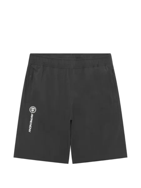 Pantaloni scurți Aape By A Bathing Ape cu autograf gri