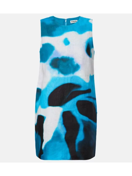 Rochie Staud de in cu imagine albastru