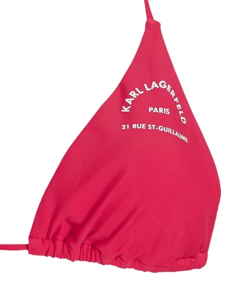 Bikini Karl Lagerfeld rožinė