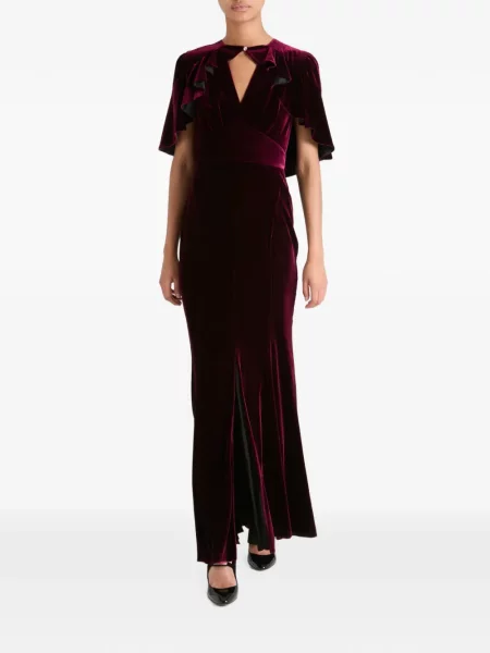 Rochie maxi Temperley London roșu