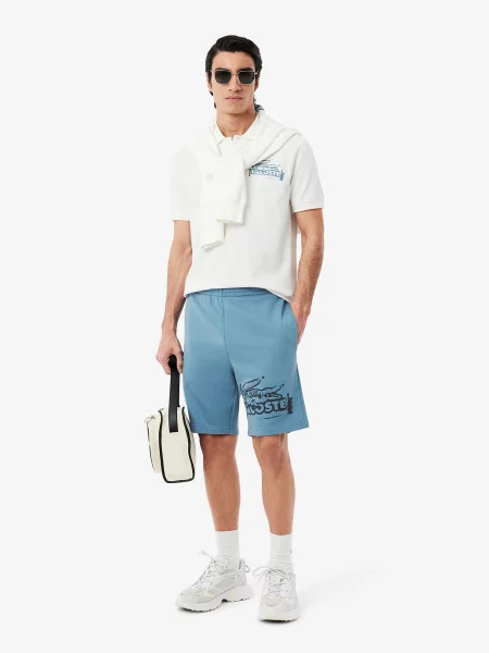 Шорты Lacoste голубые