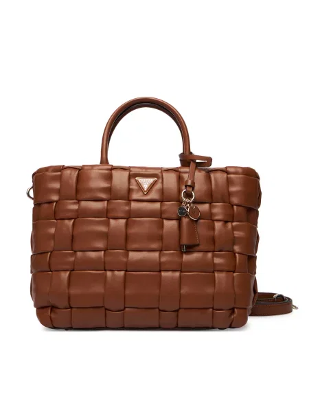 Τσάντα Guess Marion καφέ