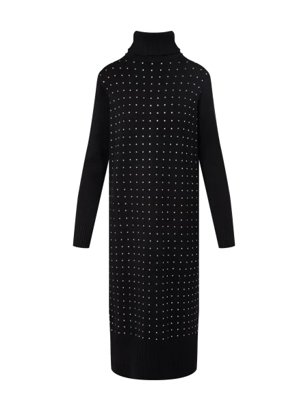 Quiosque Rochie tricotat negru