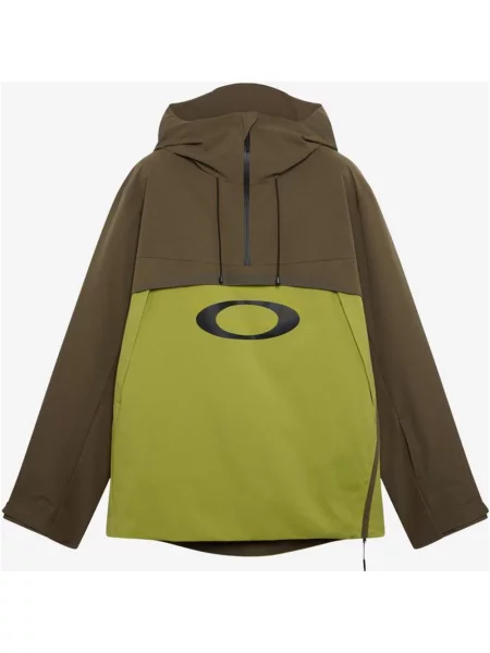 Kurtka z kapturem Oakley Timberline Shell brązowy limonka S zielony