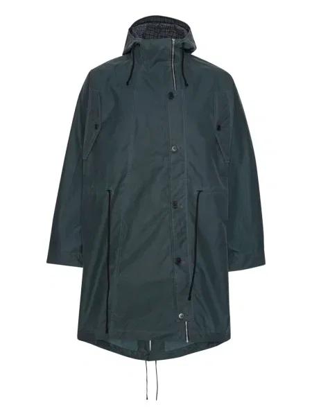 Geacă parka Henrik Vibskov cu glugă verde