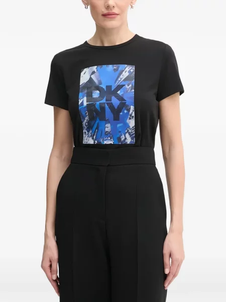 Tricou grafic Dkny cu imagine negru