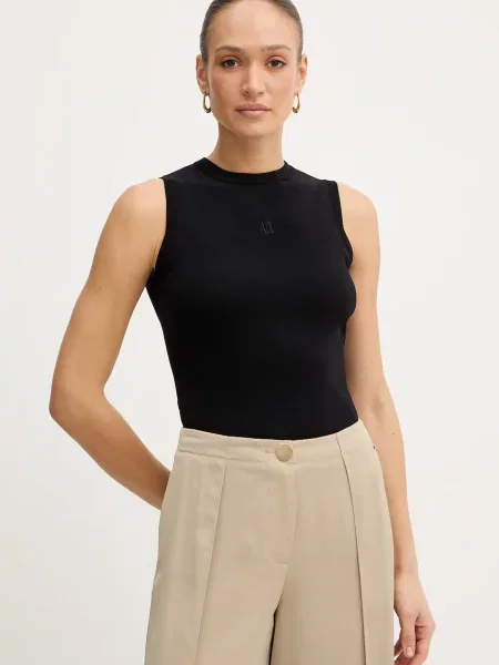 Top Armani Exchange negru