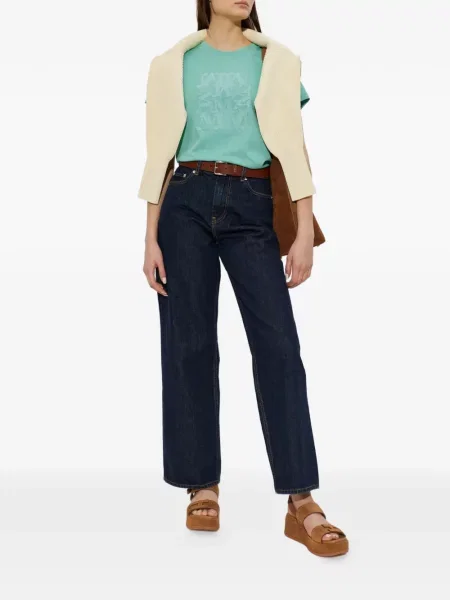 Tricou Max Mara cu autograf verde