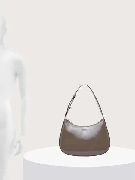 Furla Táska Margot S Világosbarna bézs