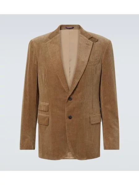 Sacou Ralph Lauren Purple Label de catifea cord verde