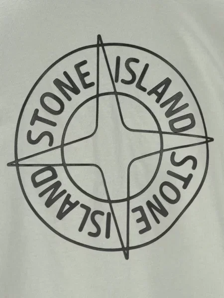 Tricou Stone Island cu strasuri verde