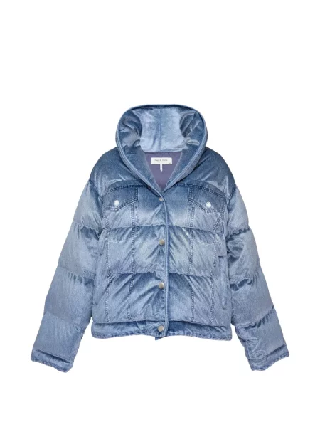 Decupat geacă cu puf Rag & Bone albastru