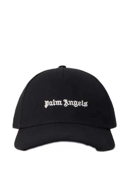 Căciulă Palm Angels cu broderie negru