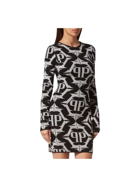 Sukienka mini Philipp Plein czarna