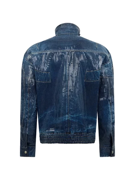 Geacă de blugi Dsquared2 cu paiete