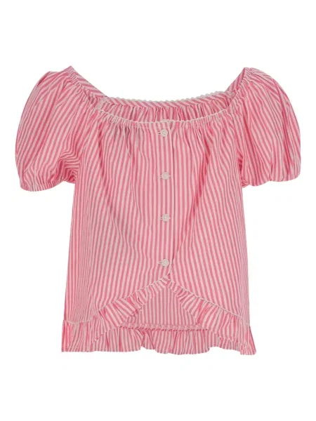 Bluzka dziecięca Polo Ralph Lauren różowa