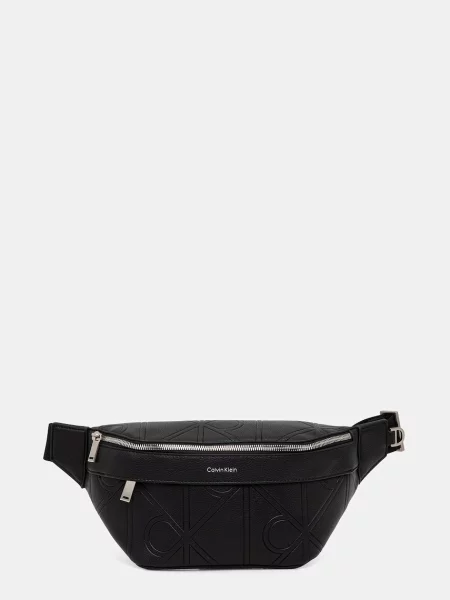 Geantă Calvin Klein din piele negru