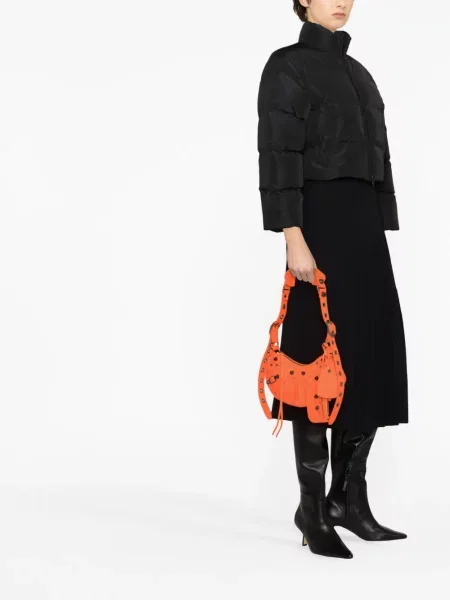 Kabelka Balenciaga Le Cagole oranžová