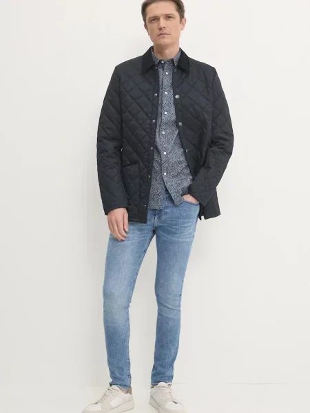 Tommy Hilfiger ing férfi galléros sötétkék regular kék