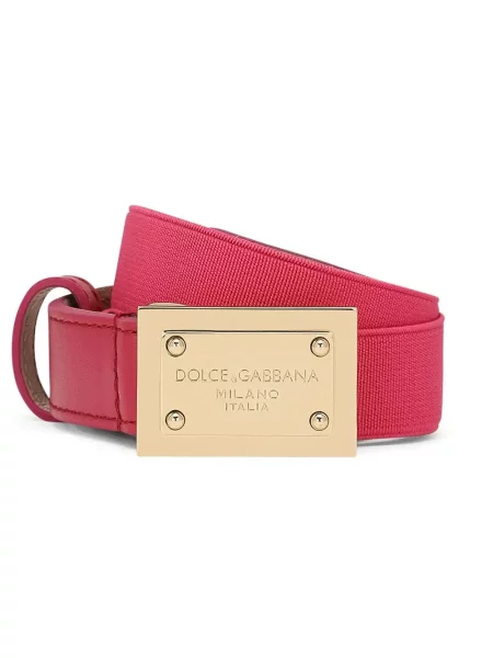 Pasek dziecięcy Dolce And Gabbana czerwony