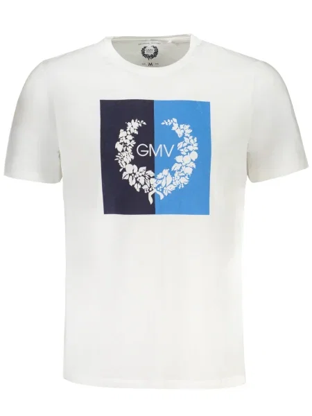 Tricou Gian Marco Venturi scurt alb
