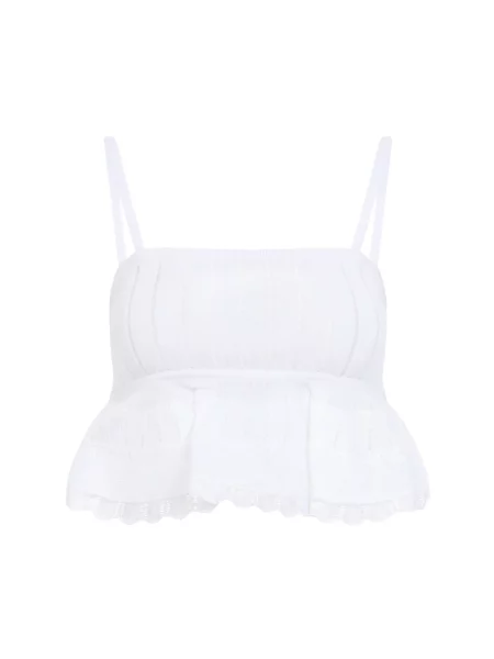 Top Alaïa biały