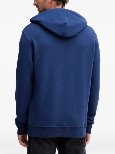 Hanorac cu glugă Versace Jeans Couture albastru