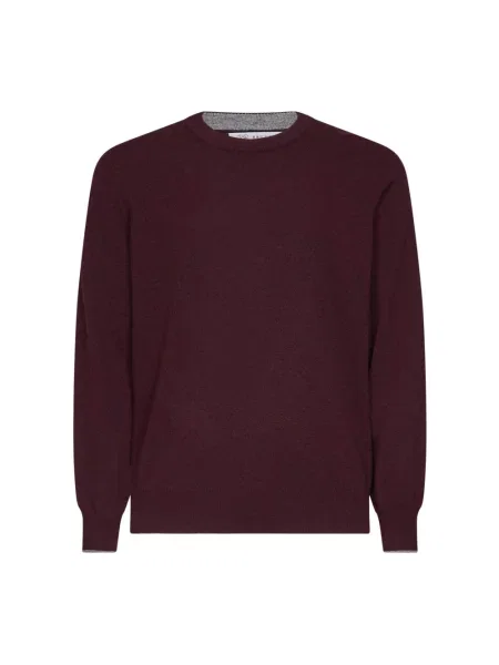 Sweter Brunello Cucinelli brązowy