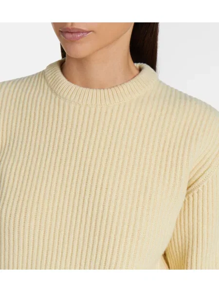 Pulover Jil Sander de lână galben