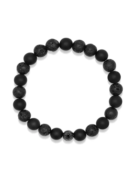 Apyranke Nialaya Jewelry karoliukai juoda